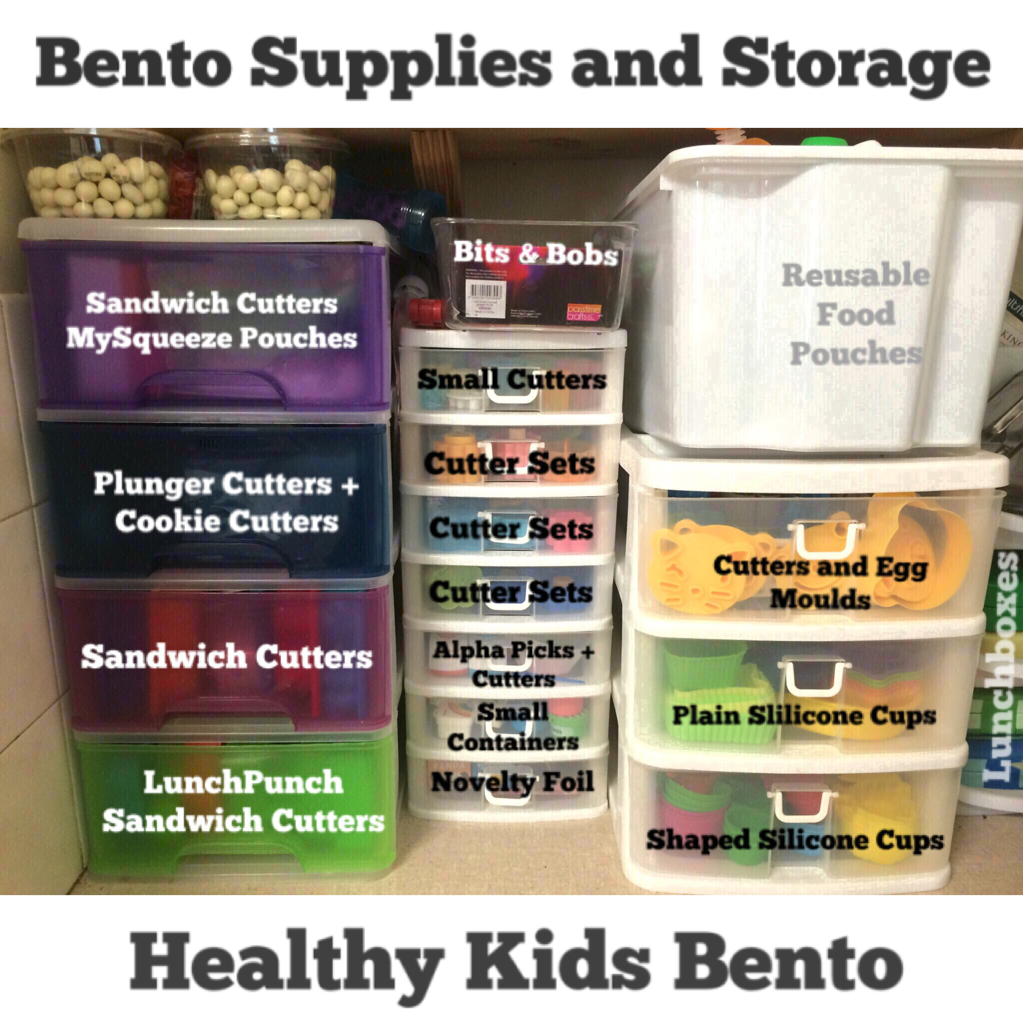 Bento Storage ideas